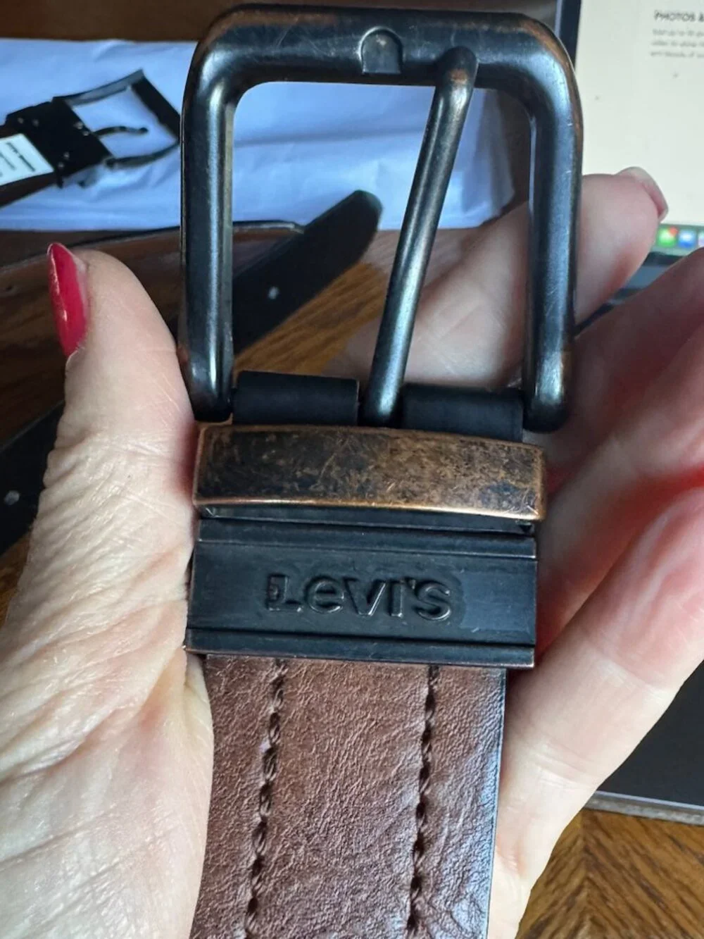 Levis Brown Men's Belt Size: Small 30-32